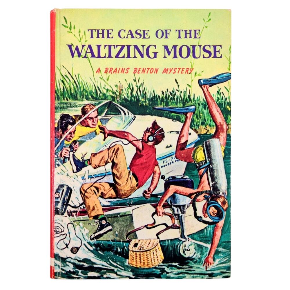 The Case of the Waltzing Mouse George Wyatt 1961 Brains Benton Mystery Whitman